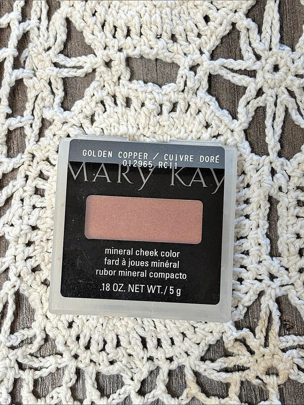 Mary Kay Mineral Cheek Color Brown NWT